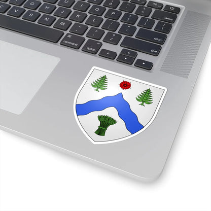 Blason Les Cèdres Québec (Canada) (Coat of Arms) STICKER Vinyl Kiss-Cut Decal - The Sticker Space