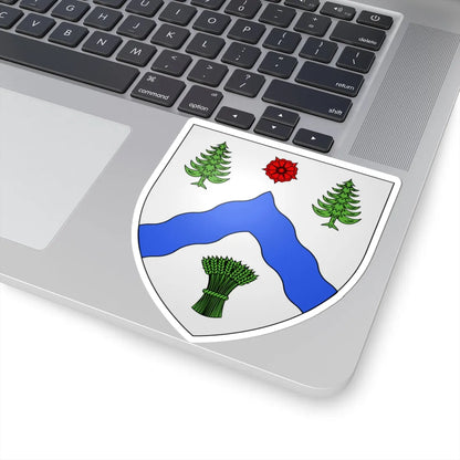 Blason Les Cèdres Québec (Canada) (Coat of Arms) STICKER Vinyl Kiss-Cut Decal - The Sticker Space