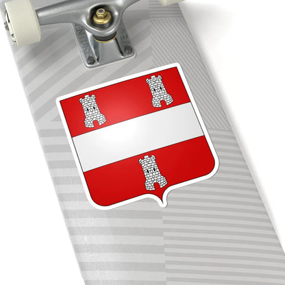 Blason Leuven (Belgium) (Coat of Arms) STICKER Vinyl Kiss-Cut Decal - The Sticker Space