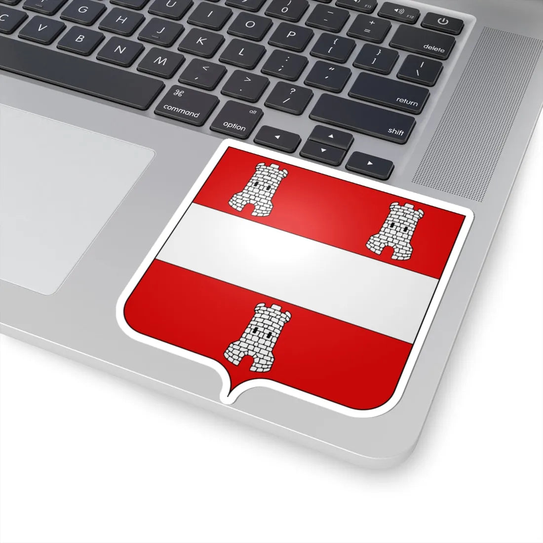 Blason Leuven (Belgium) (Coat of Arms) STICKER Vinyl Kiss-Cut Decal - The Sticker Space