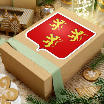 Blason Liedekerke (Belgium) (Coat of Arms) STICKER Vinyl Kiss-Cut Decal - The Sticker Space