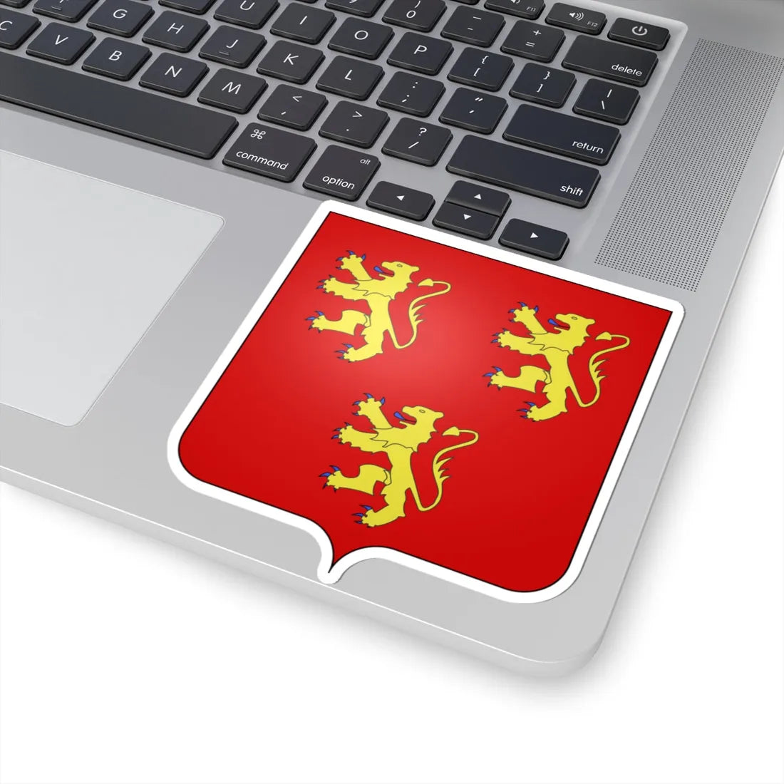 Blason Liedekerke (Belgium) (Coat of Arms) STICKER Vinyl Kiss-Cut Decal - The Sticker Space