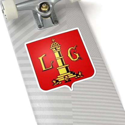 Blason liege (Belgium) (Coat of Arms) STICKER Vinyl Kiss-Cut Decal - The Sticker Space