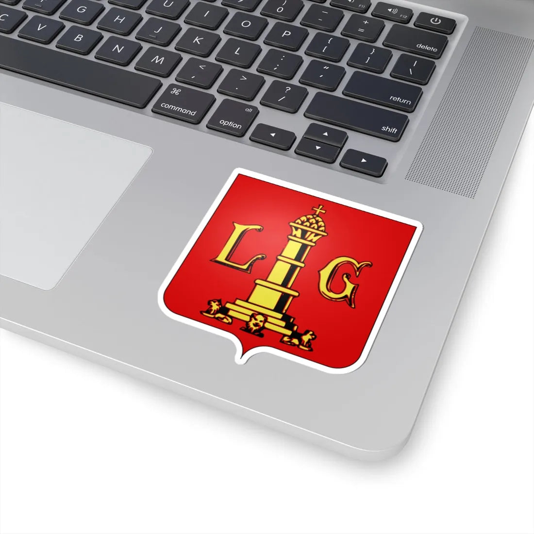 Blason liege (Belgium) (Coat of Arms) STICKER Vinyl Kiss-Cut Decal - The Sticker Space