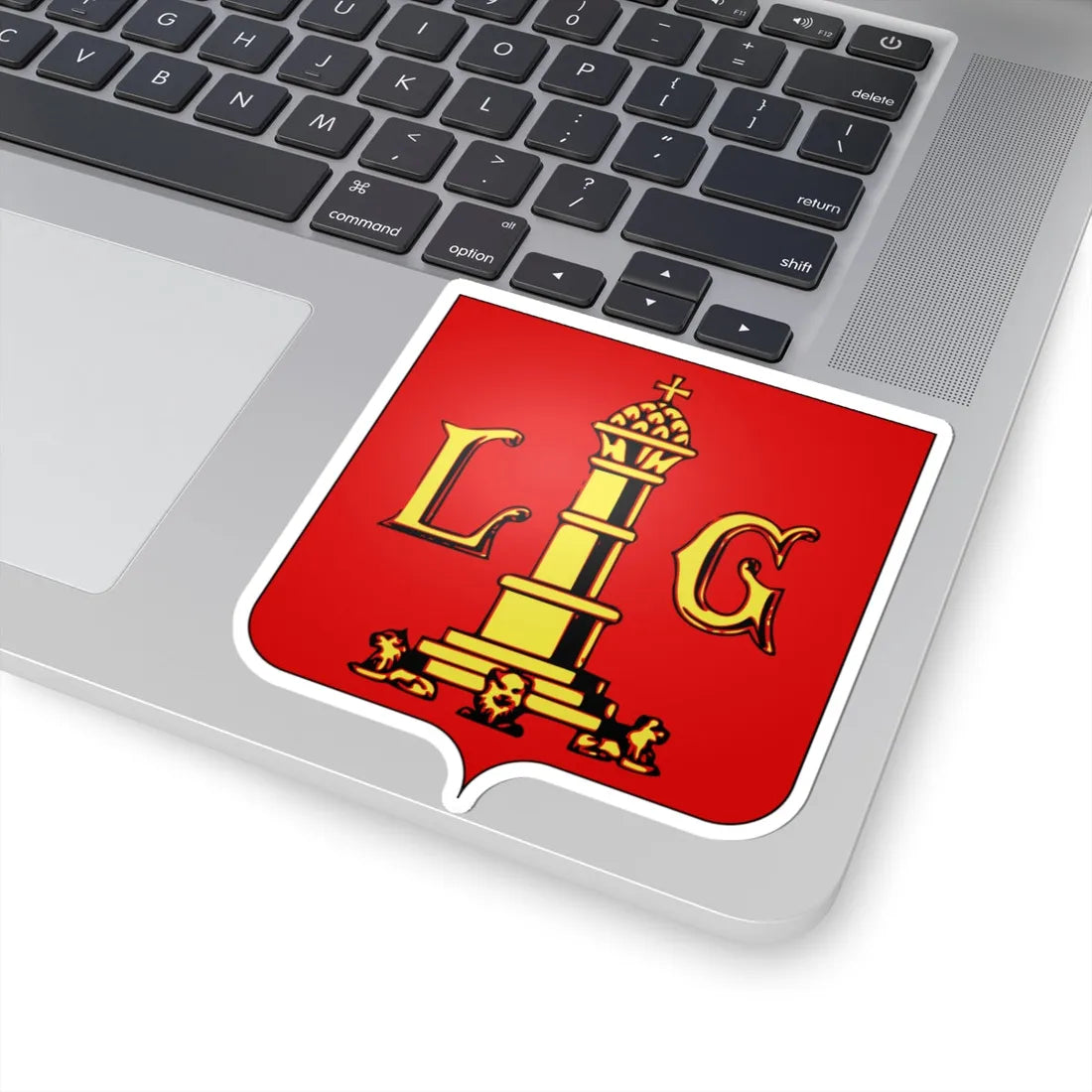 Blason liege (Belgium) (Coat of Arms) STICKER Vinyl Kiss-Cut Decal - The Sticker Space