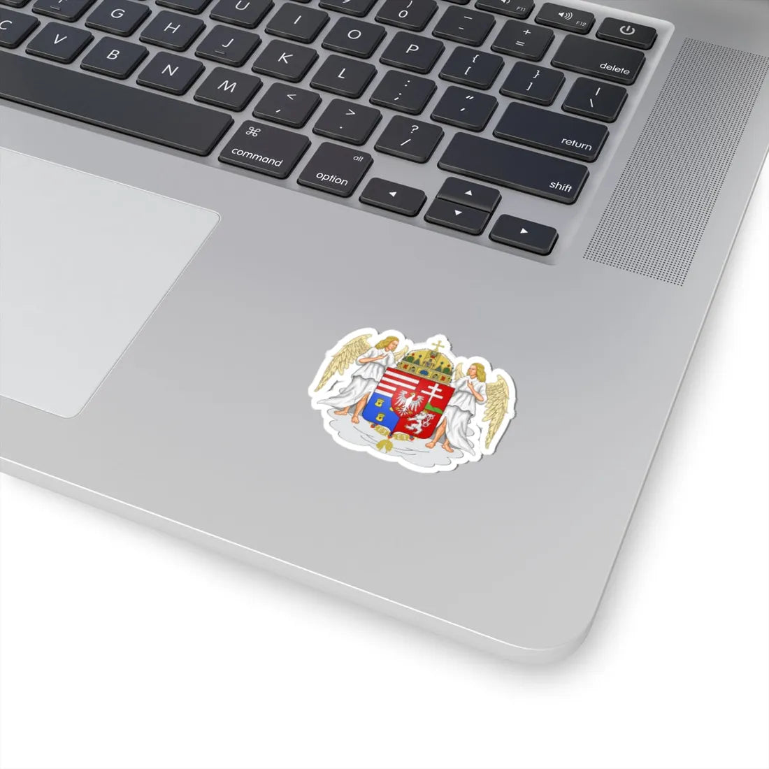 Blason Louis II de Hongrie orn ext (Poland) (Coat of Arms) STICKER Vinyl Kiss-Cut Decal - The Sticker Space
