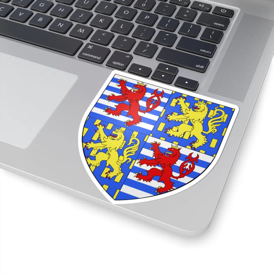Blason LU Henri de Luxembourg (Luxembourg) (Coat of Arms) STICKER Vinyl Kiss-Cut Decal - The Sticker Space