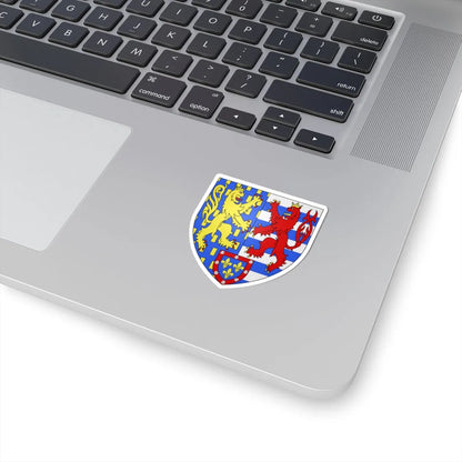 Blason LU Jean de Luxembourg 1953 (Luxembourg) (Coat of Arms) STICKER Vinyl Kiss-Cut Decal - The Sticker Space