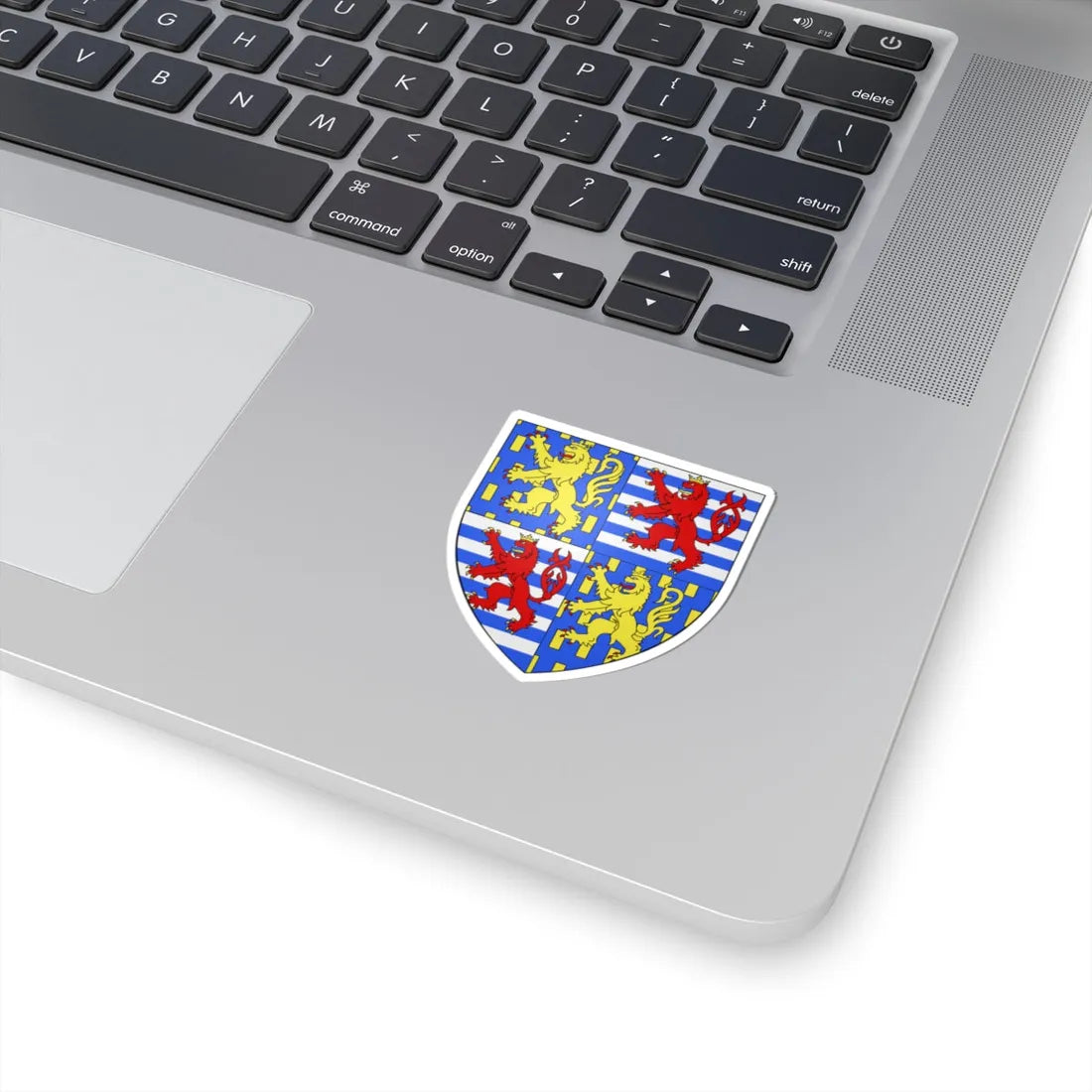 Blason LU Jean de Luxembourg 1964 (Luxembourg) (Coat of Arms) STICKER Vinyl Kiss-Cut Decal - The Sticker Space