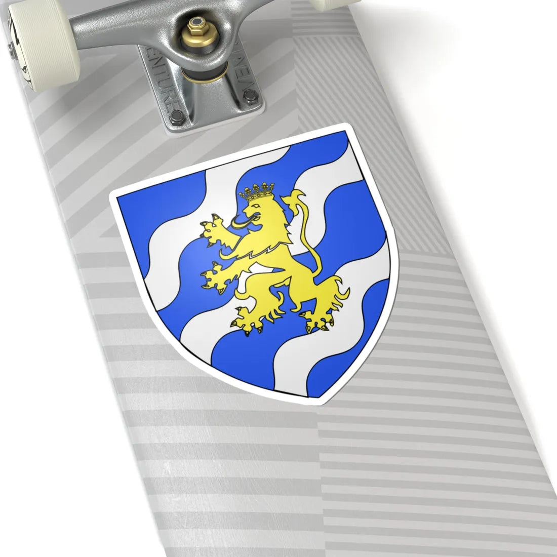 Blason Magnus Ier Ladulaas de Suède (Sweden) (Coat of Arms) STICKER Vinyl Kiss-Cut Decal - The Sticker Space