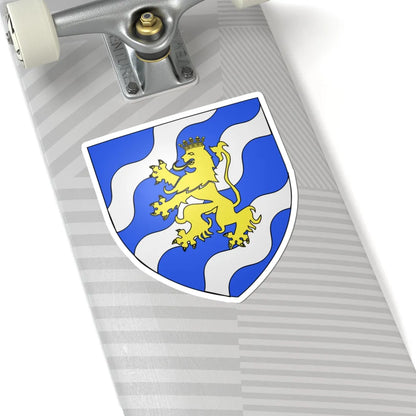 Blason Magnus Ier Ladulaas de Suède (Sweden) (Coat of Arms) STICKER Vinyl Kiss-Cut Decal - The Sticker Space