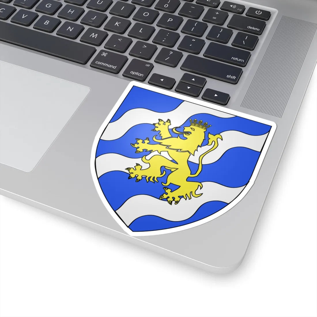 Blason Magnus Ier Ladulaas de Suède (Sweden) (Coat of Arms) STICKER Vinyl Kiss-Cut Decal - The Sticker Space