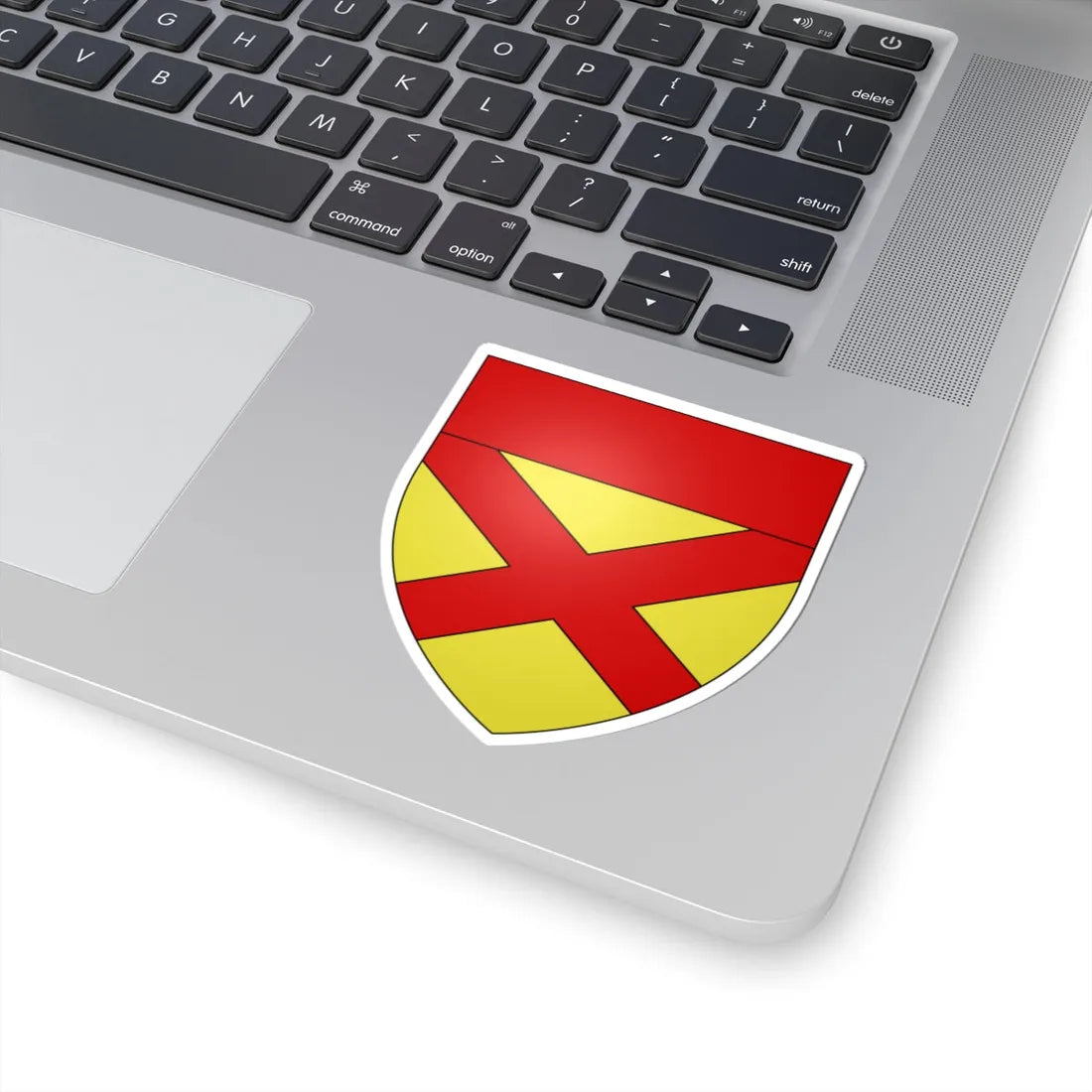 Blason Maison Bruce (Scotland) (Coat of Arms) STICKER Vinyl Kiss-Cut Decal - The Sticker Space