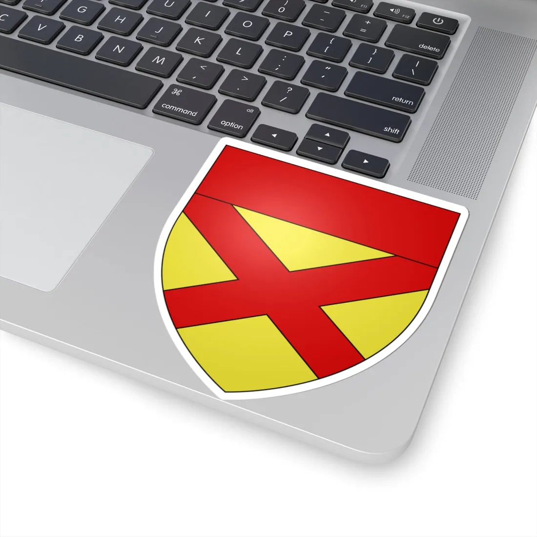 Blason Maison Bruce (Scotland) (Coat of Arms) STICKER Vinyl Kiss-Cut Decal - The Sticker Space