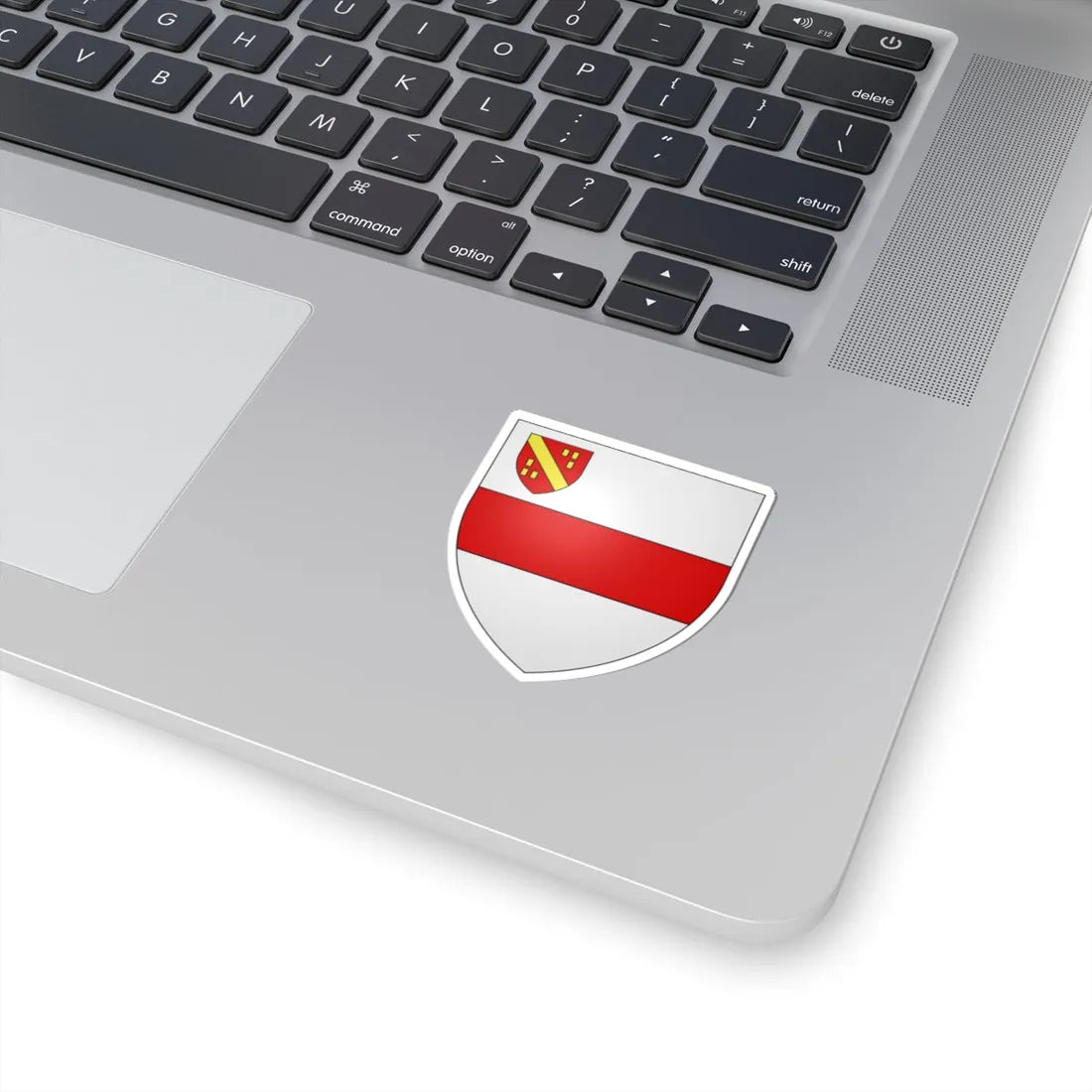 Blason Maison de Béthune branche Hesdigneul (Belgium) (Coat of Arms) STICKER Vinyl Kiss-Cut Decal - The Sticker Space