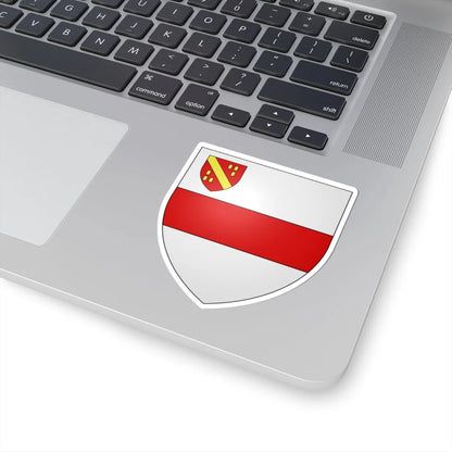 Blason Maison de Béthune branche Hesdigneul (Belgium) (Coat of Arms) STICKER Vinyl Kiss-Cut Decal - The Sticker Space