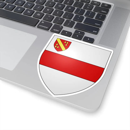 Blason Maison de Béthune branche Hesdigneul (Belgium) (Coat of Arms) STICKER Vinyl Kiss-Cut Decal - The Sticker Space