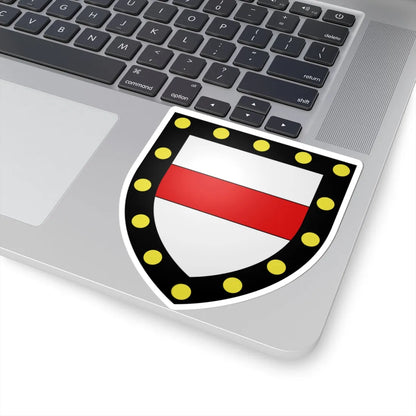 Blason Mauburin de Liniers selon Gelre (Argentina) (Coat of Arms) STICKER Vinyl Kiss-Cut Decal - The Sticker Space