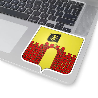 Blason Merchtem (Belgium) (Coat of Arms) STICKER Vinyl Kiss-Cut Decal - The Sticker Space