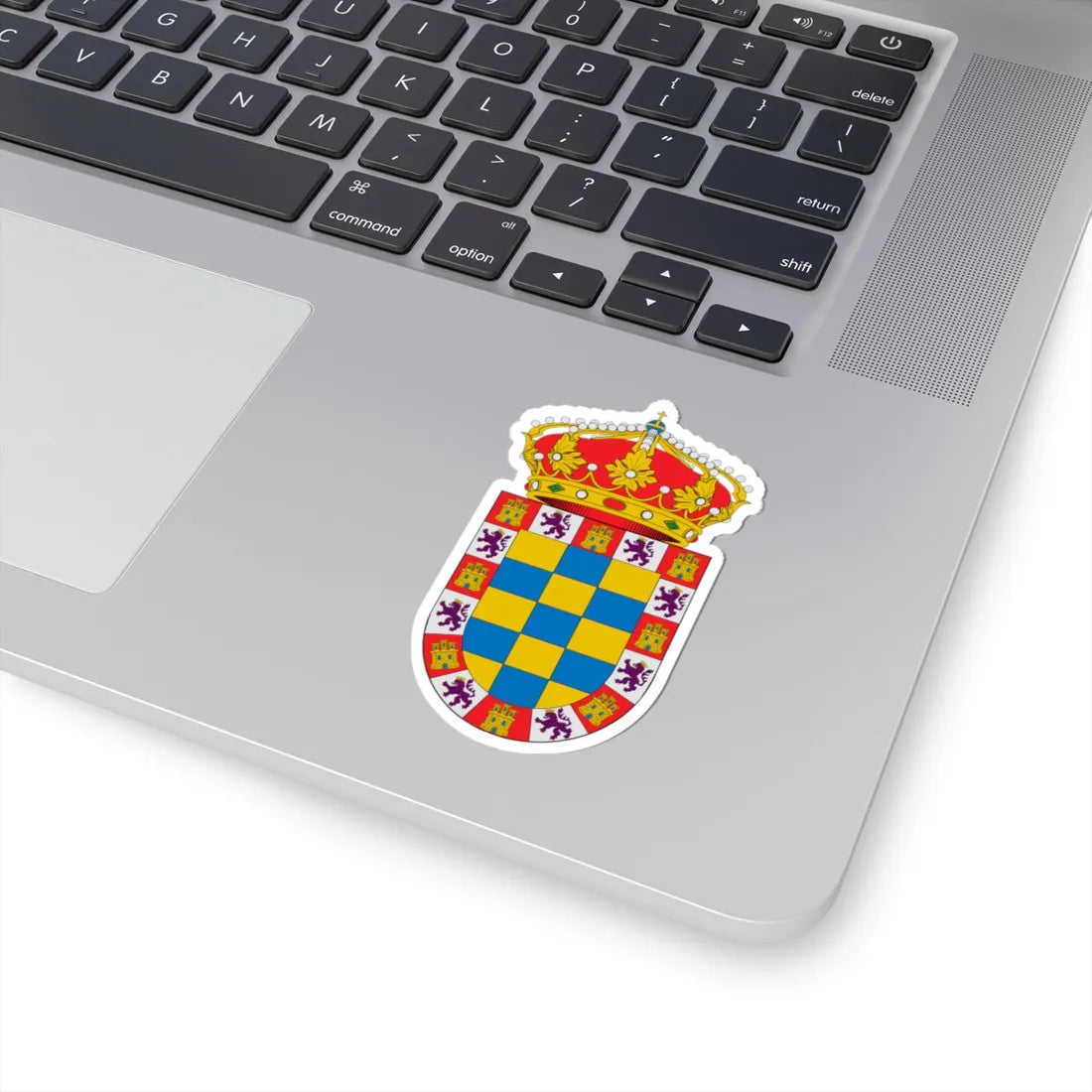 Blason Moguer Spain (Spain) (Coat of Arms) STICKER Vinyl Kiss-Cut Decal - The Sticker Space