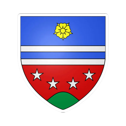 Blason Monnard (Switzerland) (Coat of Arms) STICKER Vinyl Kiss-Cut Decal 2 Inch White - The Sticker Space