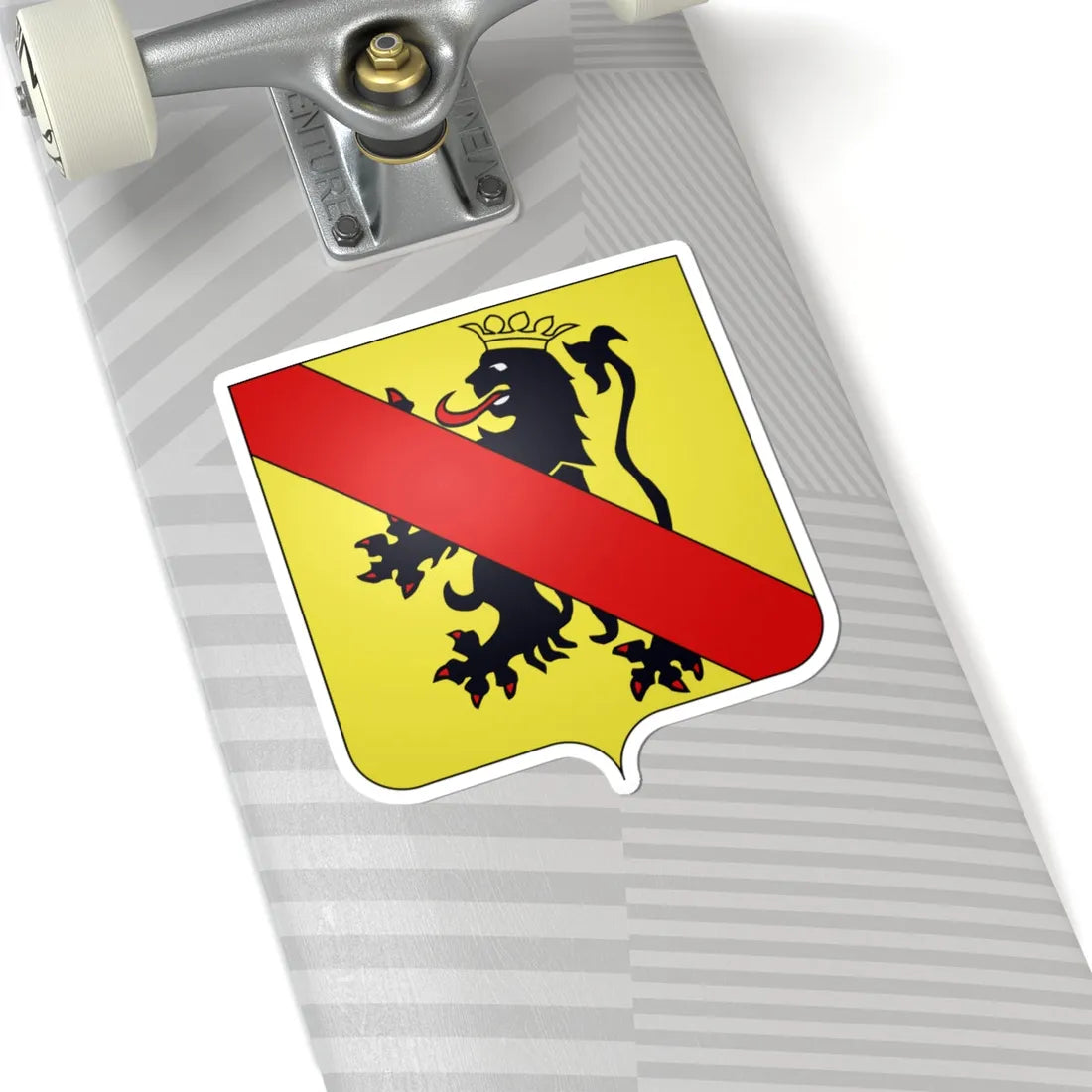 Blason namur prov (Belgium) (Coat of Arms) STICKER Vinyl Kiss-Cut Decal - The Sticker Space