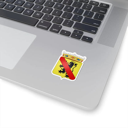 Blason namur prov crown (Belgium) (Coat of Arms) STICKER Vinyl Kiss-Cut Decal - The Sticker Space