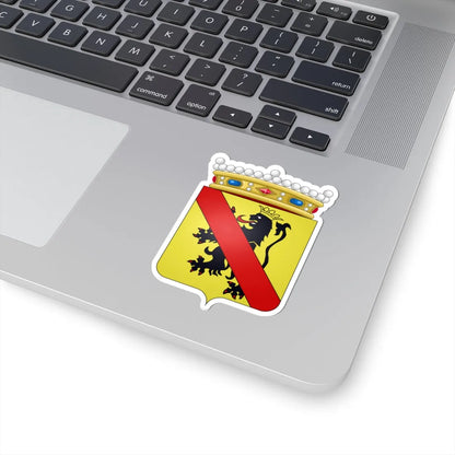 Blason namur prov crown (Belgium) (Coat of Arms) STICKER Vinyl Kiss-Cut Decal - The Sticker Space