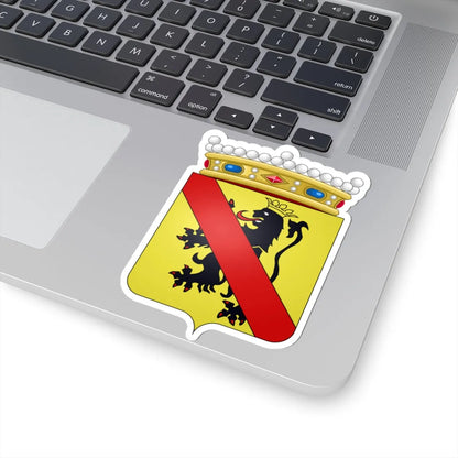 Blason namur prov crown (Belgium) (Coat of Arms) STICKER Vinyl Kiss-Cut Decal - The Sticker Space