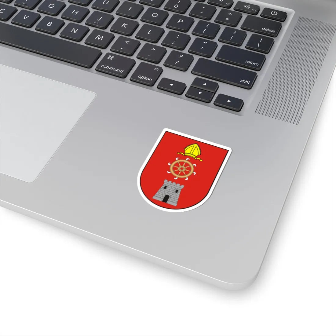 Blason of Goa ancient (Portugal) (Coat of Arms) STICKER Vinyl Kiss-Cut Decal - The Sticker Space