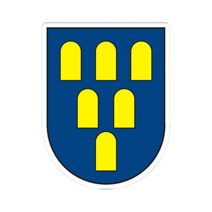 Blason of Paraíba ancient (Brazil) (Coat of Arms) STICKER Vinyl Kiss-Cut Decal 3 Inch White - The Sticker Space