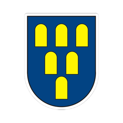 Blason of Paraíba ancient (Brazil) (Coat of Arms) STICKER Vinyl Kiss-Cut Decal 4 Inch White - The Sticker Space