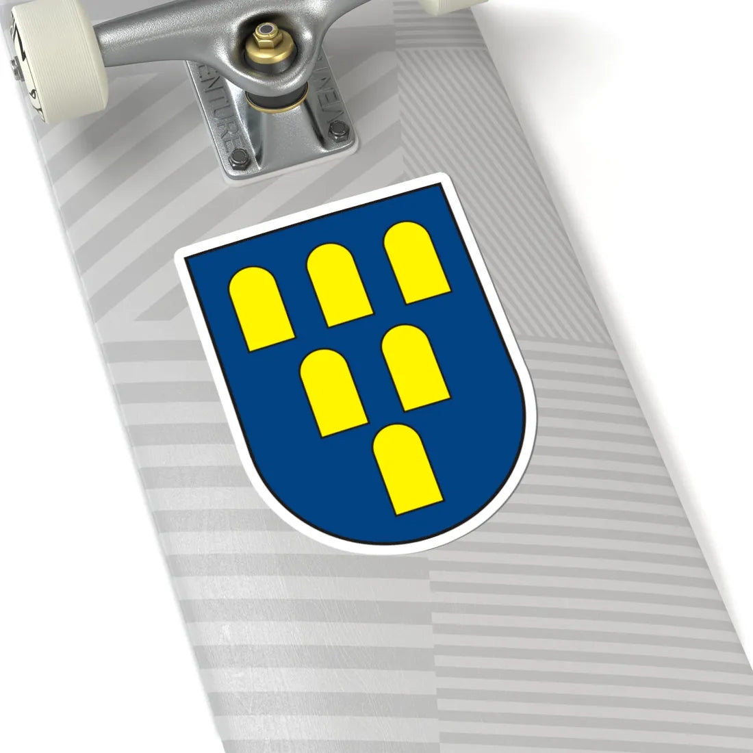 Blason of Paraíba ancient (Brazil) (Coat of Arms) STICKER Vinyl Kiss-Cut Decal - The Sticker Space