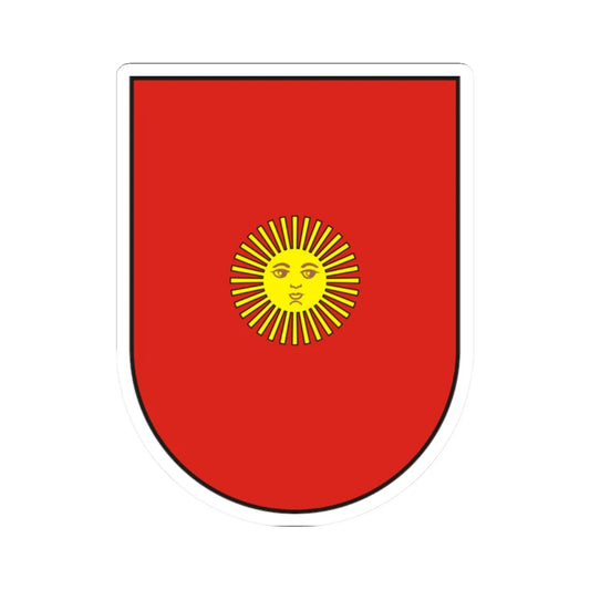 Blason of Sergipe ancient (Portugal) (Coat of Arms) STICKER Vinyl Kiss-Cut Decal 2 Inch White - The Sticker Space