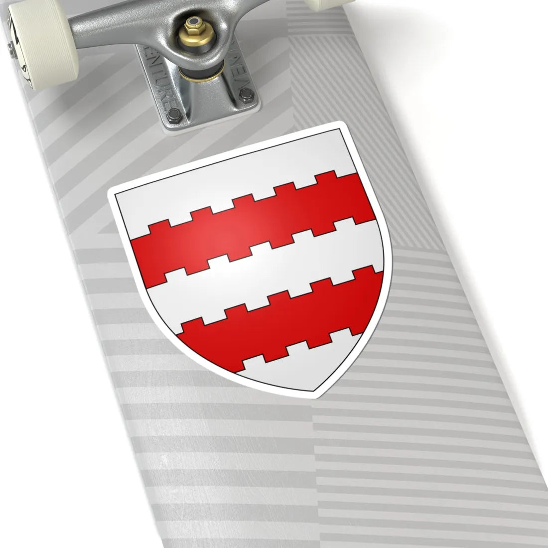Blason Othon dArkel selon Gelre (Netherlands) (Coat of Arms) STICKER Vinyl Kiss-Cut Decal - The Sticker Space