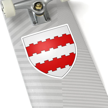 Blason Othon dArkel selon Gelre (Netherlands) (Coat of Arms) STICKER Vinyl Kiss-Cut Decal - The Sticker Space