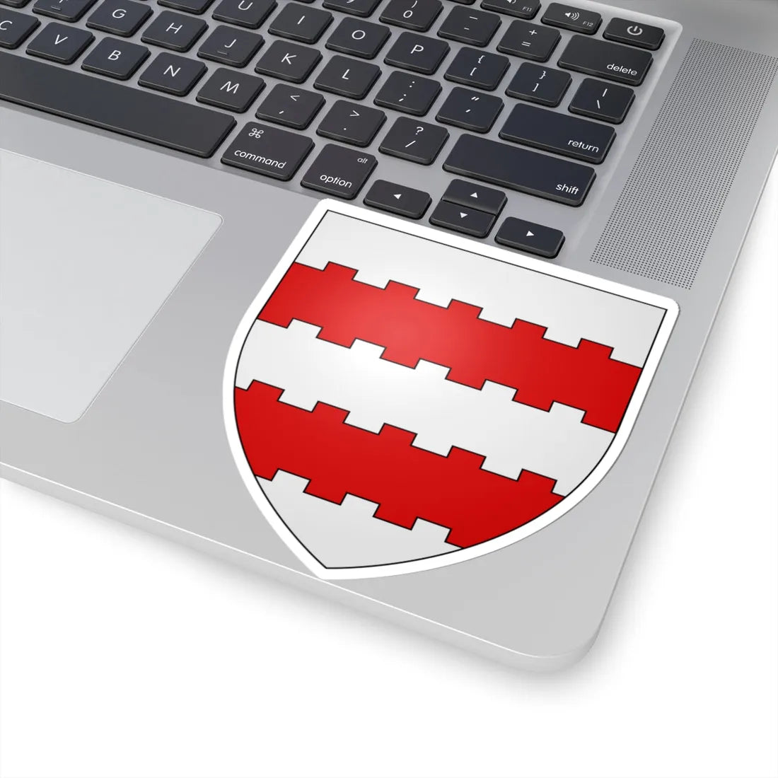 Blason Othon dArkel selon Gelre (Netherlands) (Coat of Arms) STICKER Vinyl Kiss-Cut Decal - The Sticker Space