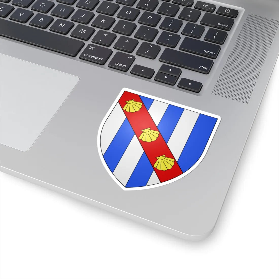 Blason Othon II de Grandson (Switzerland) (Coat of Arms) STICKER Vinyl Kiss-Cut Decal - The Sticker Space