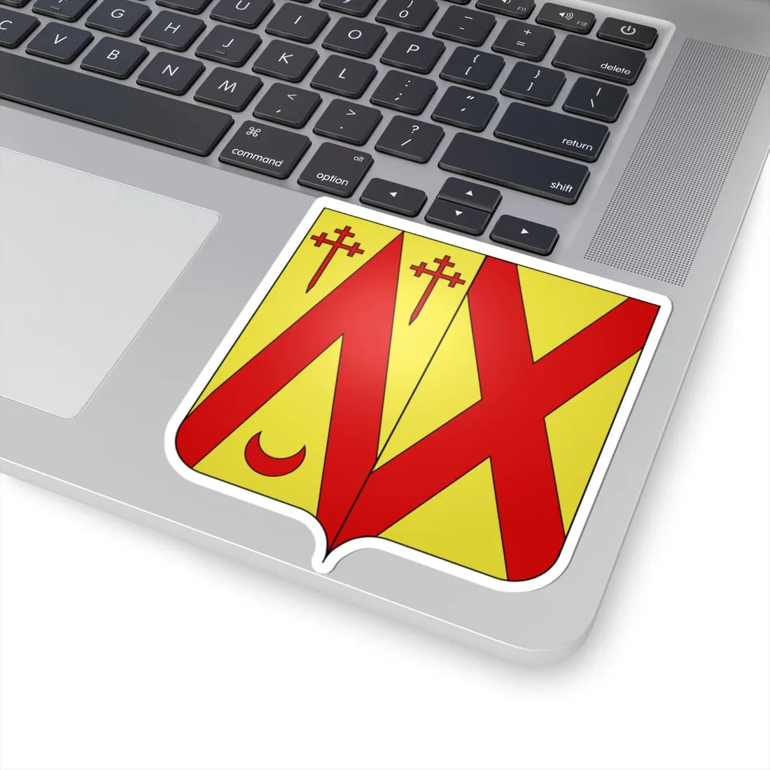 Blason Oud-Heverlee (Belgium) (Coat of Arms) STICKER Vinyl Kiss-Cut Decal - The Sticker Space