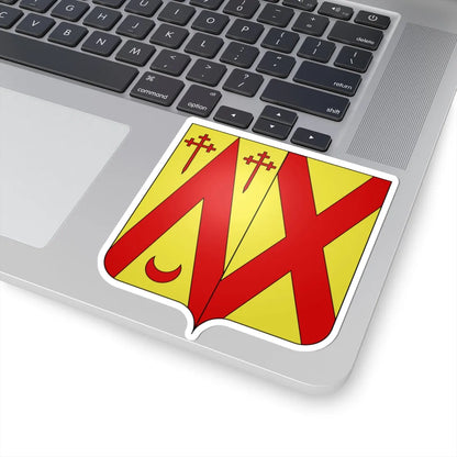 Blason Oud-Heverlee (Belgium) (Coat of Arms) STICKER Vinyl Kiss-Cut Decal - The Sticker Space