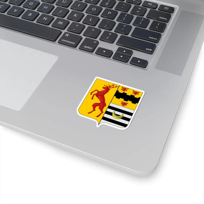 Blason Oupeye (Belgium) (Coat of Arms) STICKER Vinyl Kiss-Cut Decal - The Sticker Space
