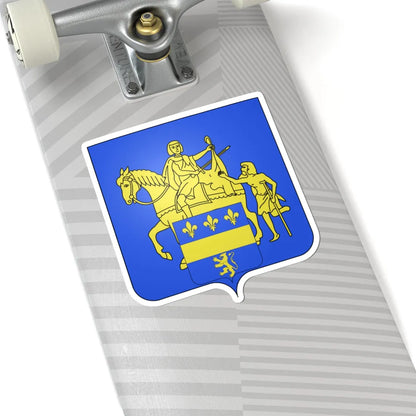 Blason Overijse (Belgium) (Coat of Arms) STICKER Vinyl Kiss-Cut Decal - The Sticker Space