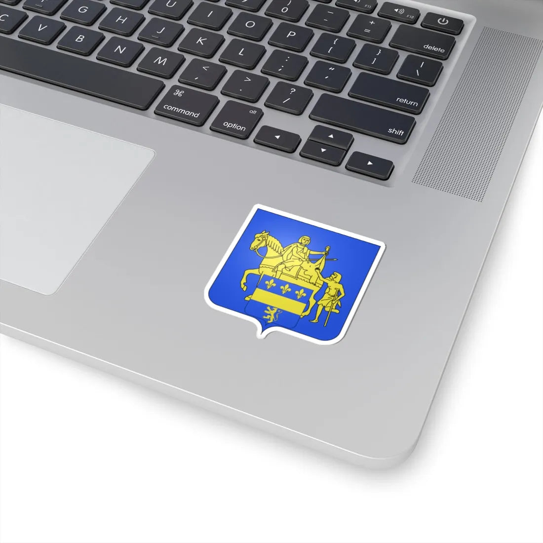 Blason Overijse (Belgium) (Coat of Arms) STICKER Vinyl Kiss-Cut Decal - The Sticker Space