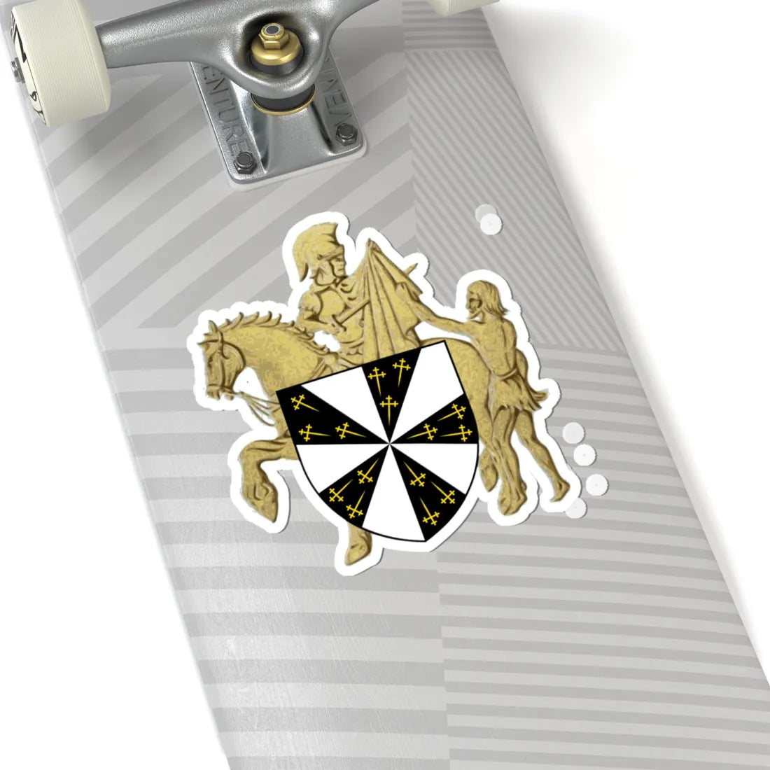 Blason Pepingen (Belgium) (Coat of Arms) STICKER Vinyl Kiss-Cut Decal - The Sticker Space