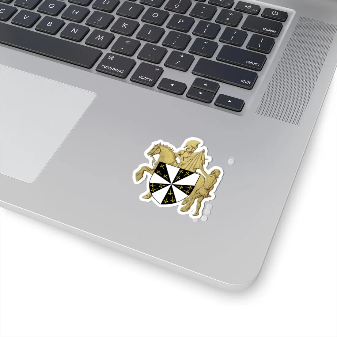 Blason Pepingen (Belgium) (Coat of Arms) STICKER Vinyl Kiss-Cut Decal - The Sticker Space