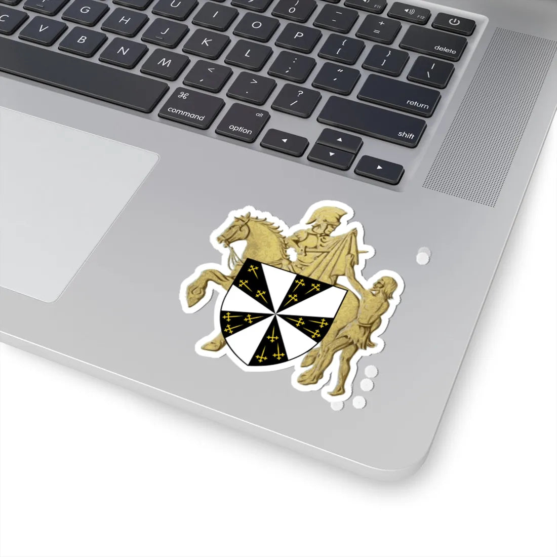 Blason Pepingen (Belgium) (Coat of Arms) STICKER Vinyl Kiss-Cut Decal - The Sticker Space