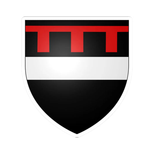 Blason Philippe de Borsele selon Gelre (Netherlands) (Coat of Arms) STICKER Vinyl Kiss-Cut Decal 2 Inch White - The Sticker Space