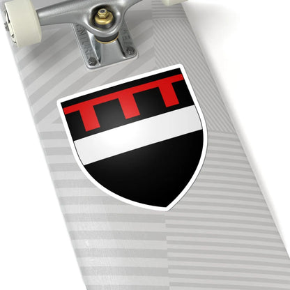 Blason Philippe de Borsele selon Gelre (Netherlands) (Coat of Arms) STICKER Vinyl Kiss-Cut Decal - The Sticker Space