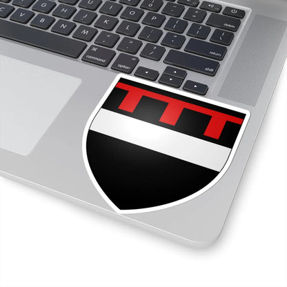 Blason Philippe de Borsele selon Gelre (Netherlands) (Coat of Arms) STICKER Vinyl Kiss-Cut Decal - The Sticker Space