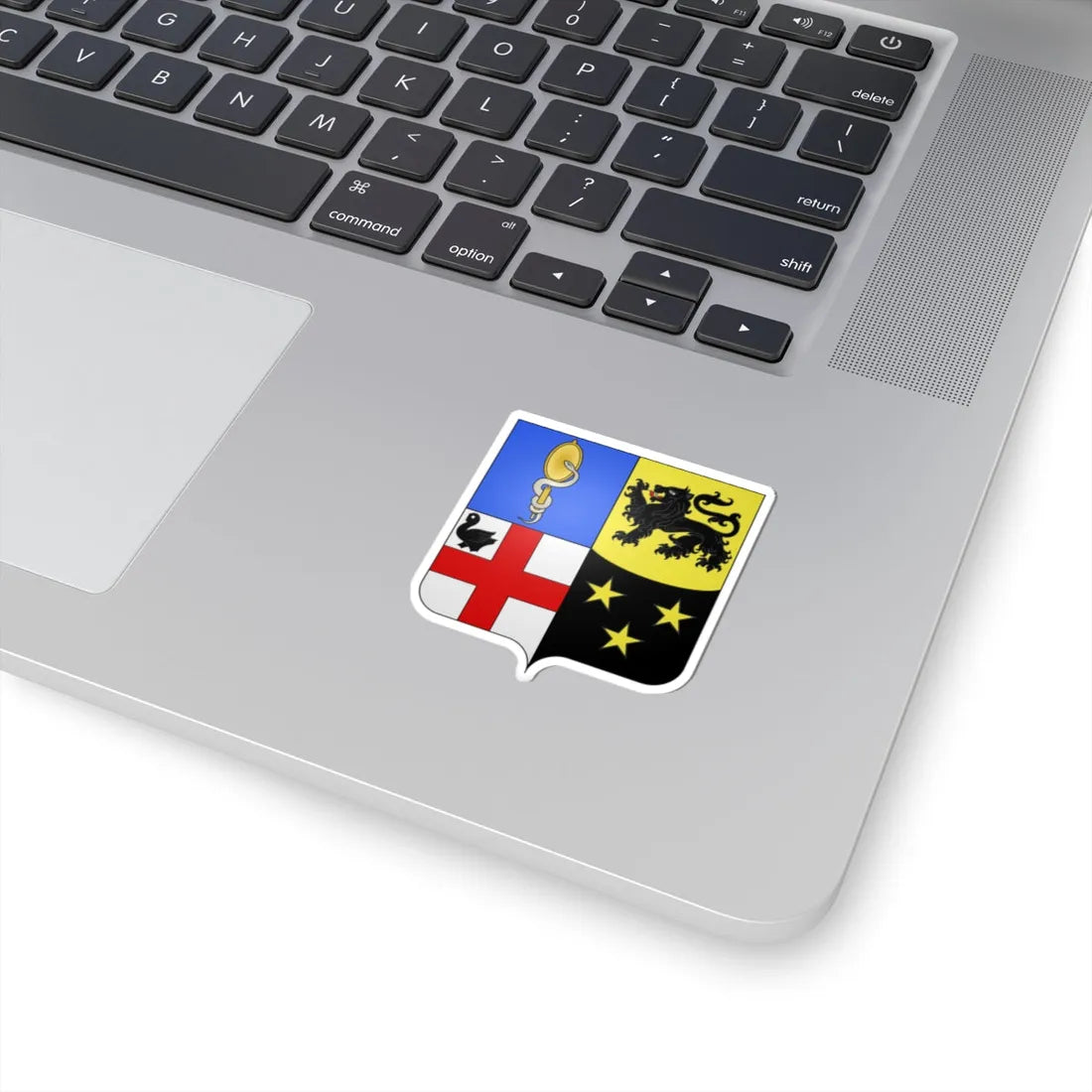 Blason Pierre-Antoine Herwyn 1753-1854 (Belgium) (Coat of Arms) STICKER Vinyl Kiss-Cut Decal - The Sticker Space
